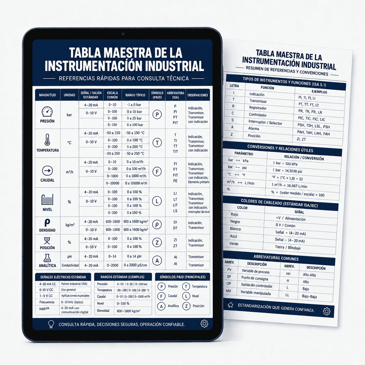 imagen de la tabla maestra